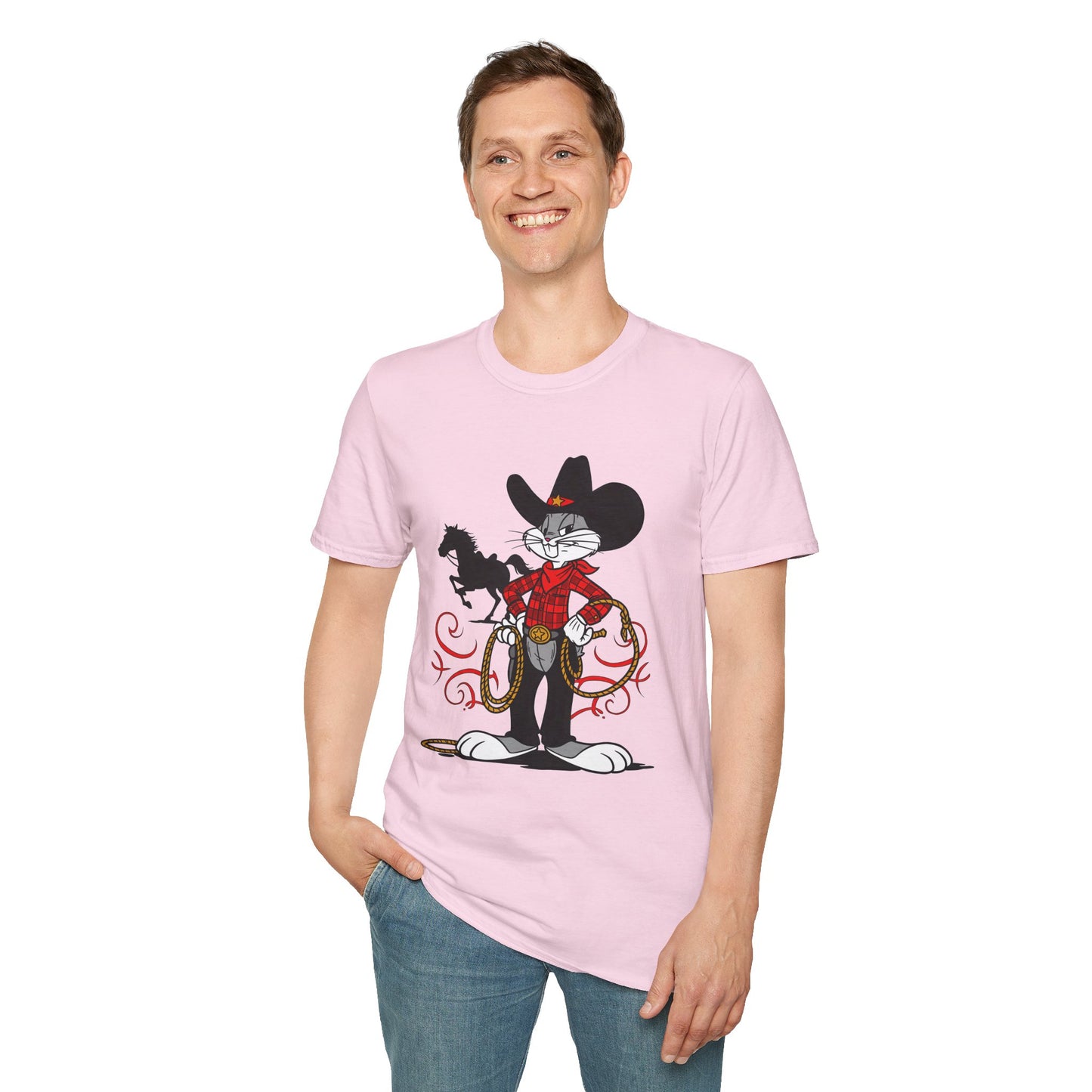 Bugs Bunny Shirt, Bugs Bunny T Shirt, Shirt with Bugs Bunny, T Shirt with Cartoon, Cartoon on T Shirt, Animation Shirt