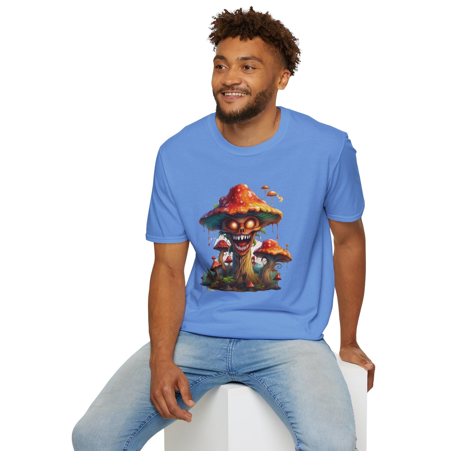 Mashroom Tee Shirt, Mashroom Shirt, Shirt with Funny Mashroom, Shirt with Fungus