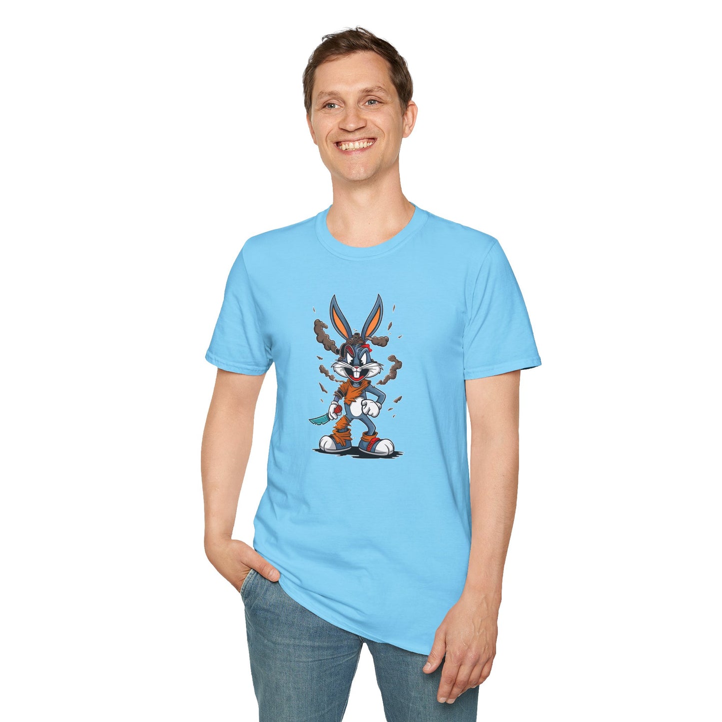Bugs Bunny Shirt, Bugs Bunny T Shirt, Shirt with Bugs Bunny, T Shirt with Cartoon, Cartoon on T Shirt, Animation Shirt