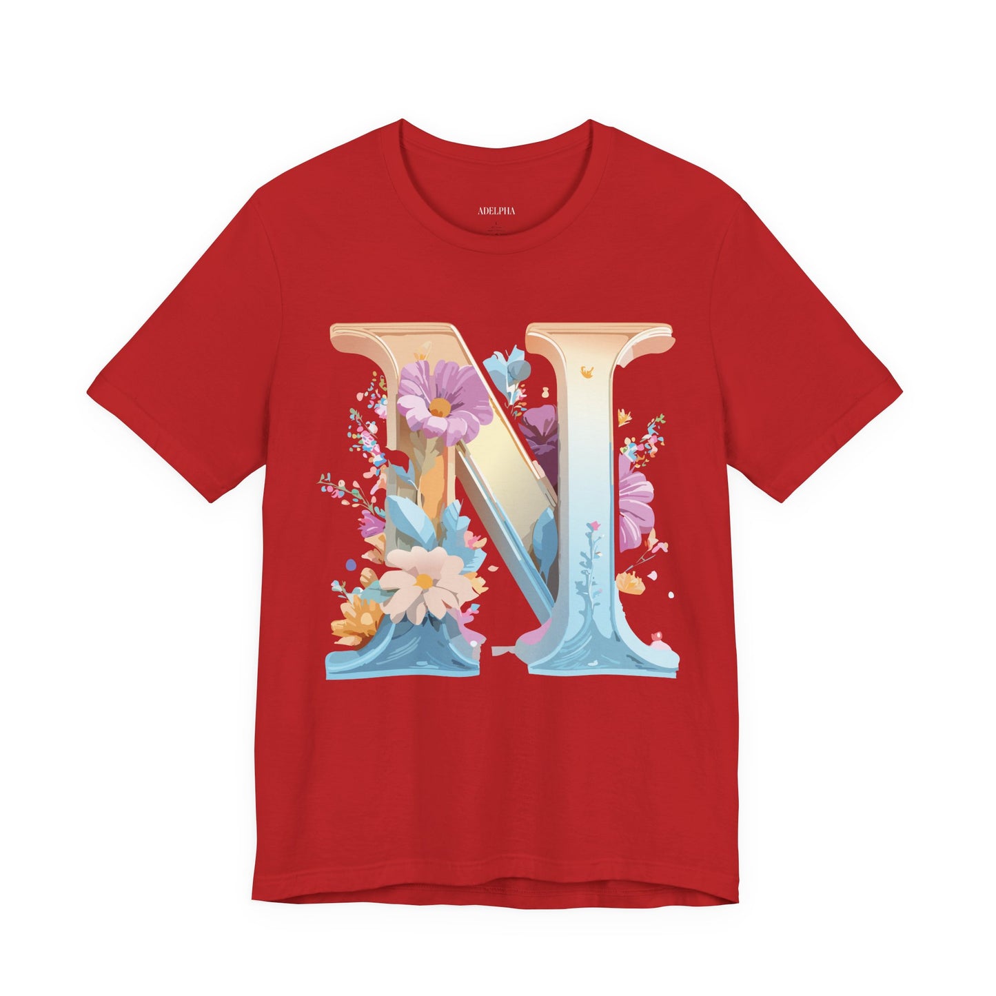 Letter Shirt, Letter N Shirt
