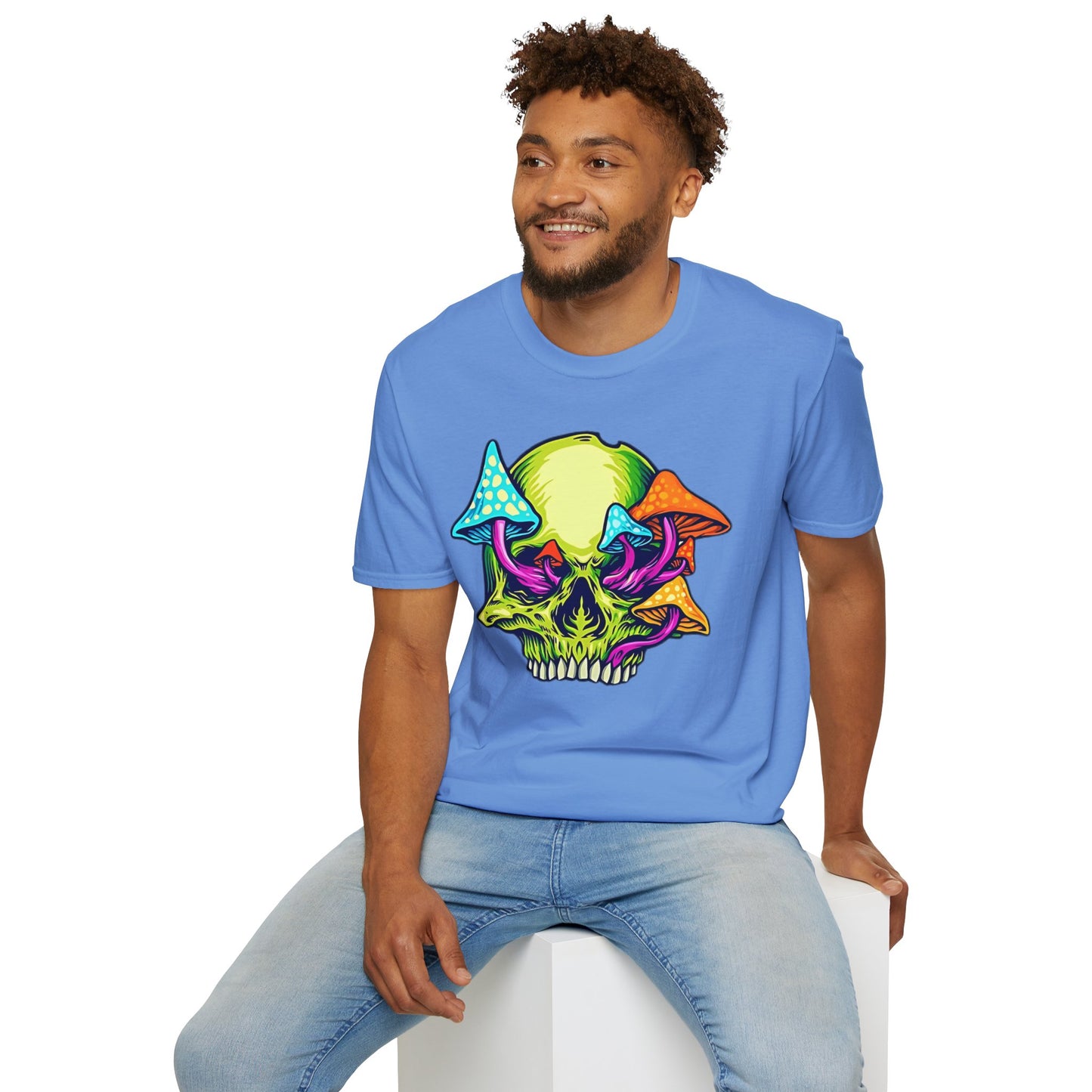 Skull Tee Shirt, Skeleton Shirt, Shirt with Skull, Shirt with Skeleton