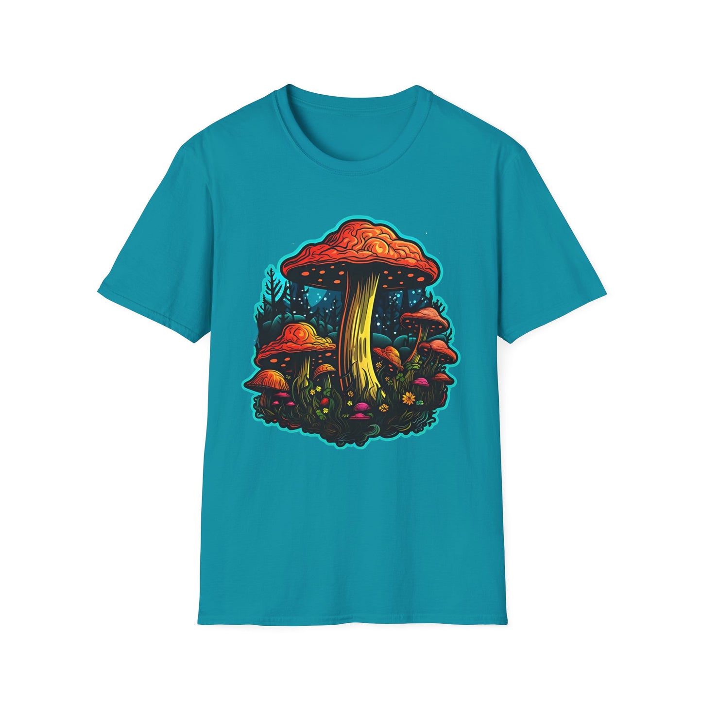 Mashroom Tee Shirt, Mashroom Shirt, Shirt with Funny Mashroom, Shirt with Fungus