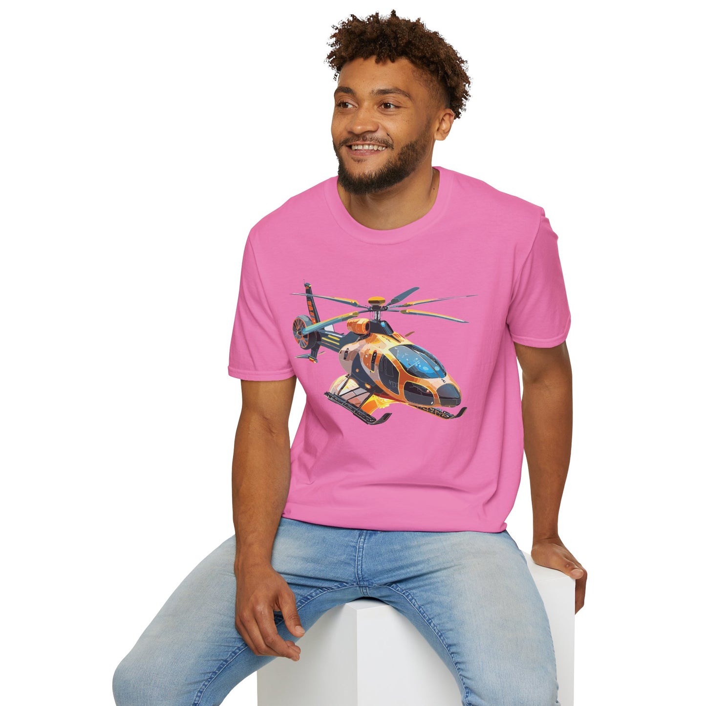 Chopper Shirt, Helicopter Shirt, Shirt with Helicopter, T Shirt with Chopper