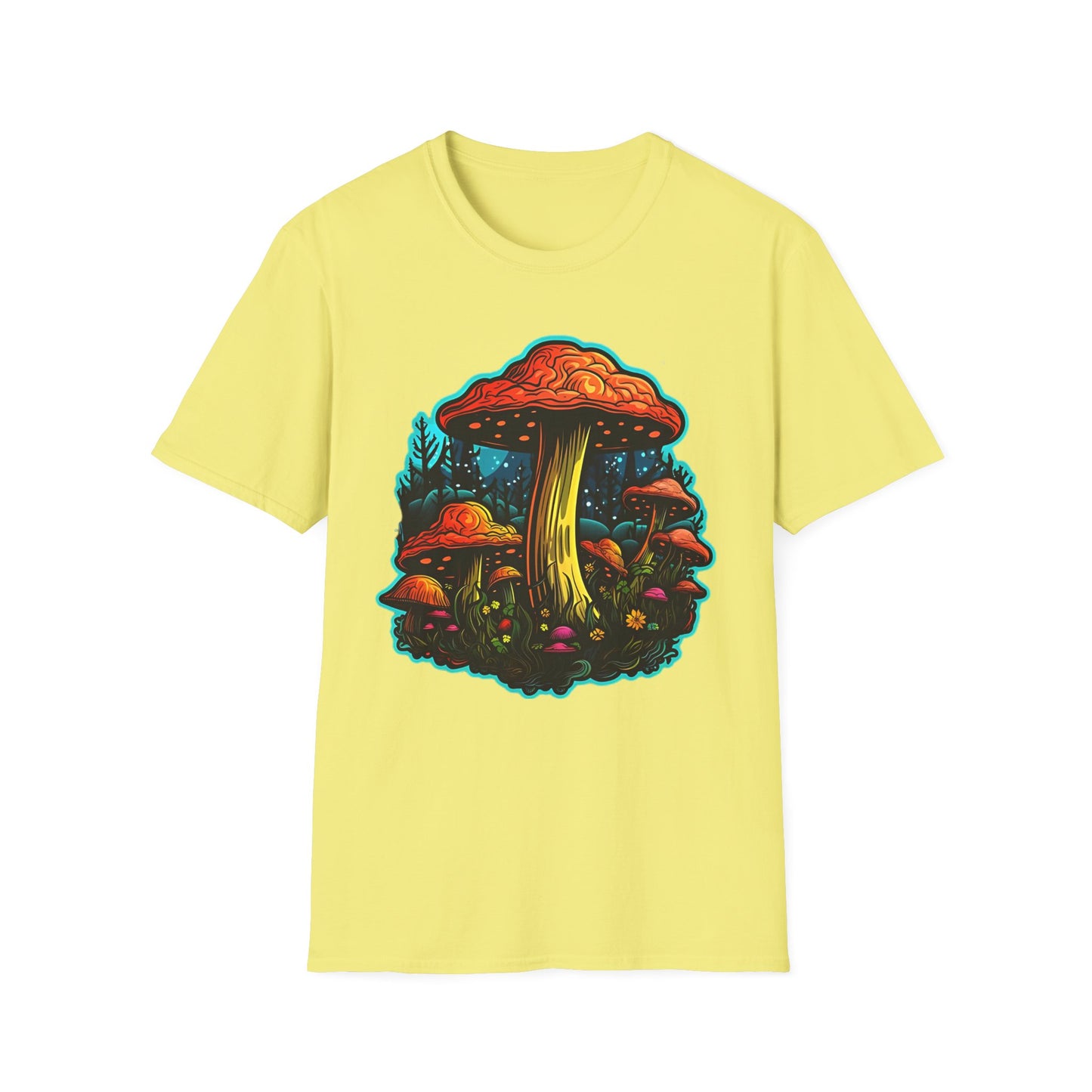 Mashroom Tee Shirt, Mashroom Shirt, Shirt with Funny Mashroom, Shirt with Fungus