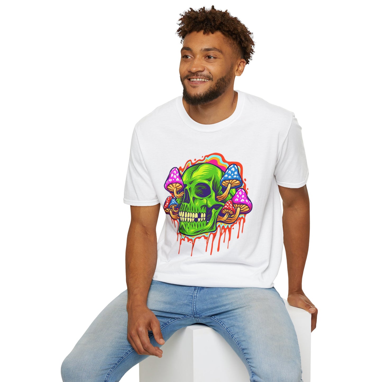 Skull Tee Shirt, Skeleton Shirt, Shirt with Skull, Shirt with Skeleton