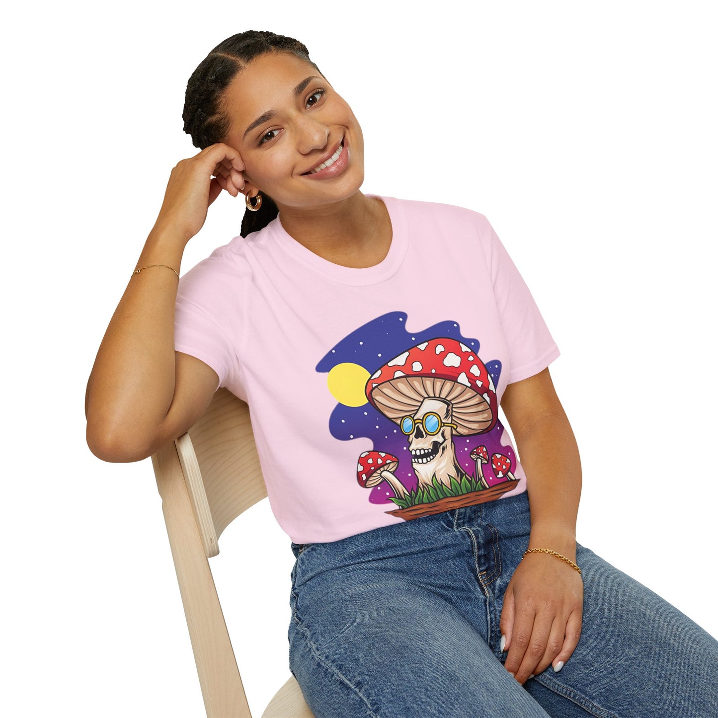 Mashroom Tee Shirt, Mashroom Shirt, Shirt with Funny Mashroom, Shirt with Fungus