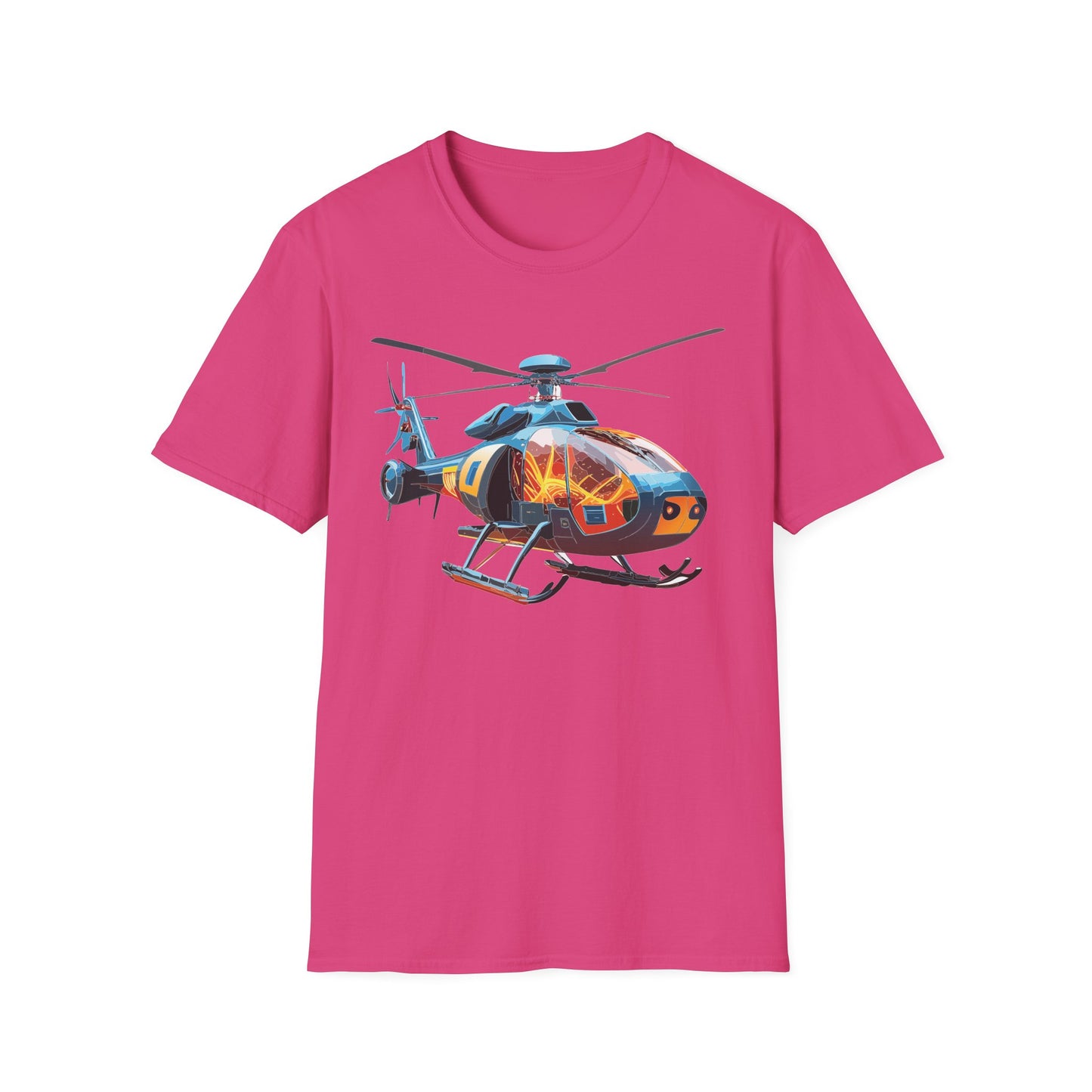 Chopper Shirt, Helicopter Shirt, Shirt with Helicopter, T Shirt with Chopper