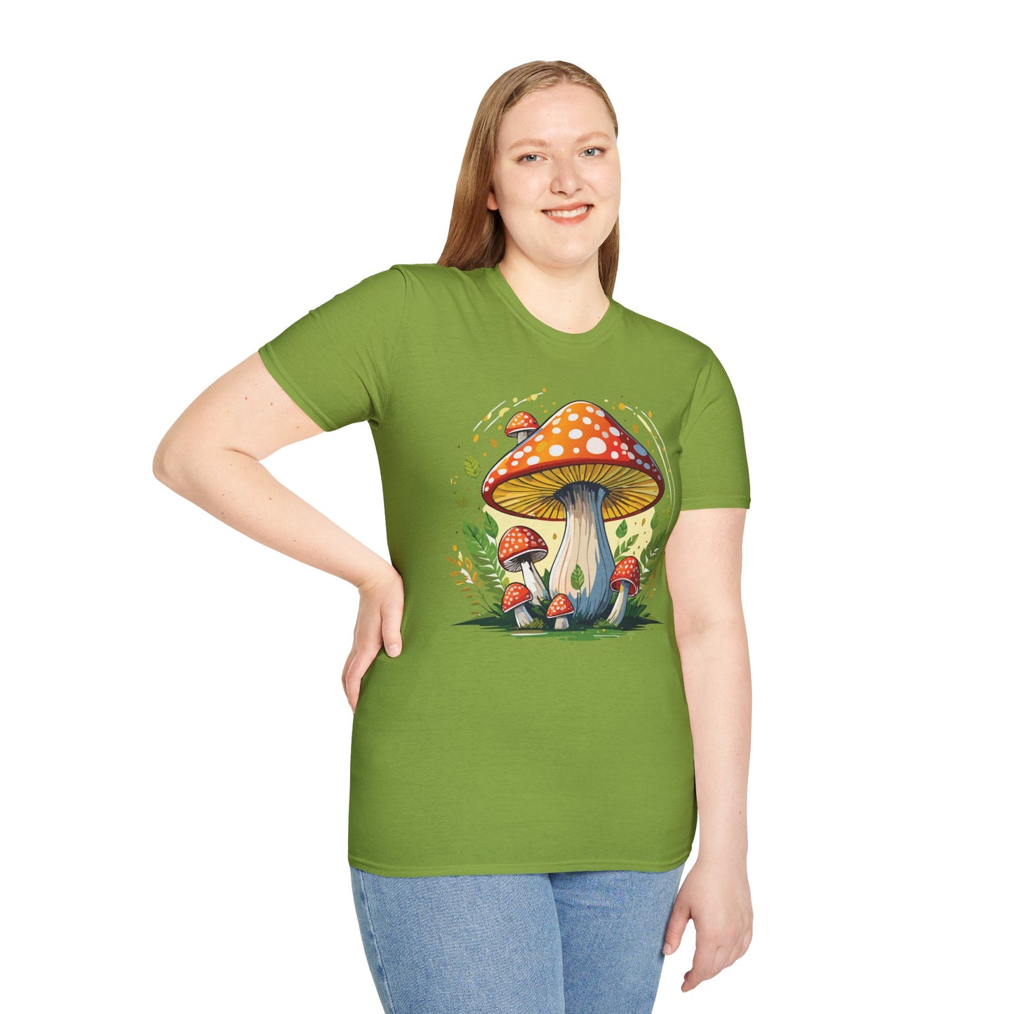 Mashroom Tee Shirt, Mashroom Shirt, Shirt with Funny Mashroom, Shirt with Fungus