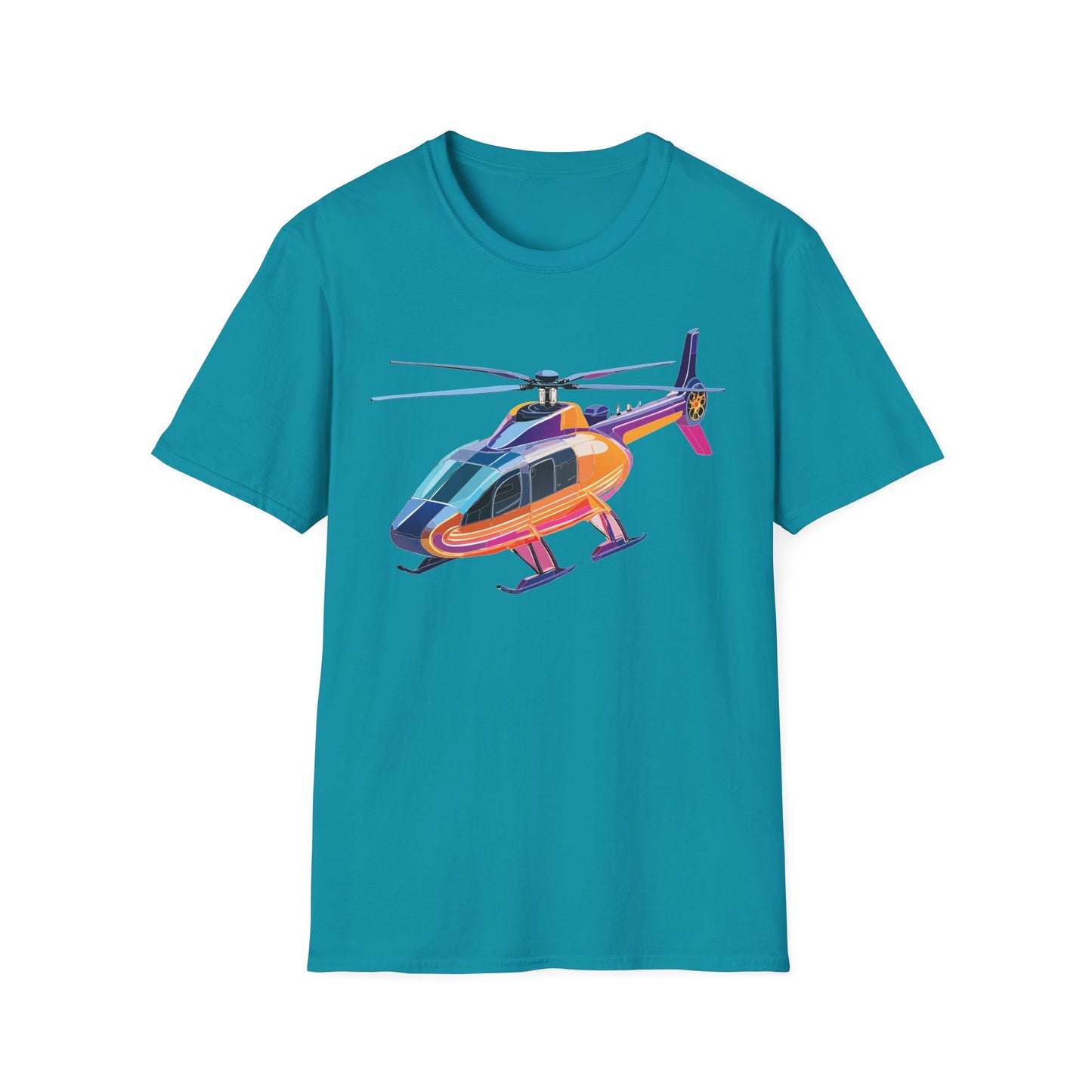 Chopper Shirt, Helicopter Shirt, Shirt with Helicopter, T Shirt with Chopper