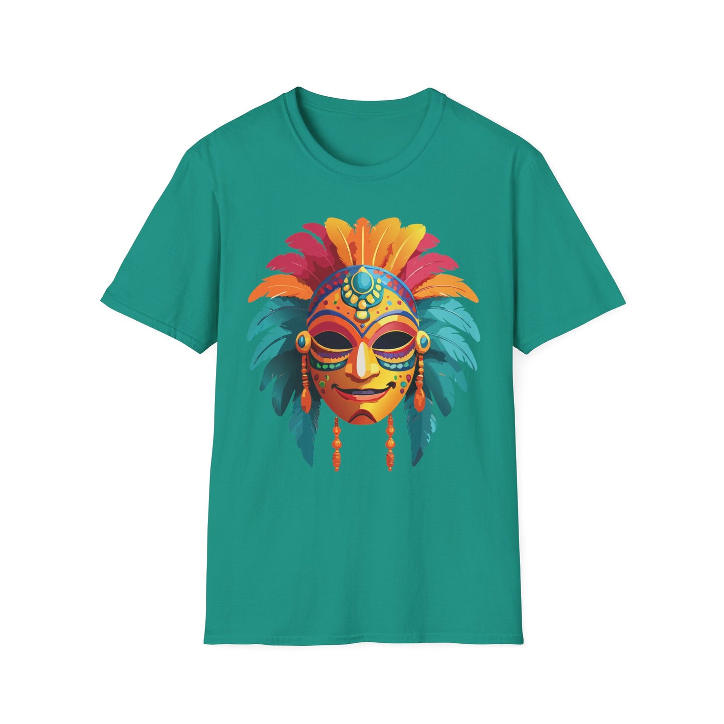 Mask Tee Shirt, Mask Shirt, Shirt with Mask, Masquerade Tees