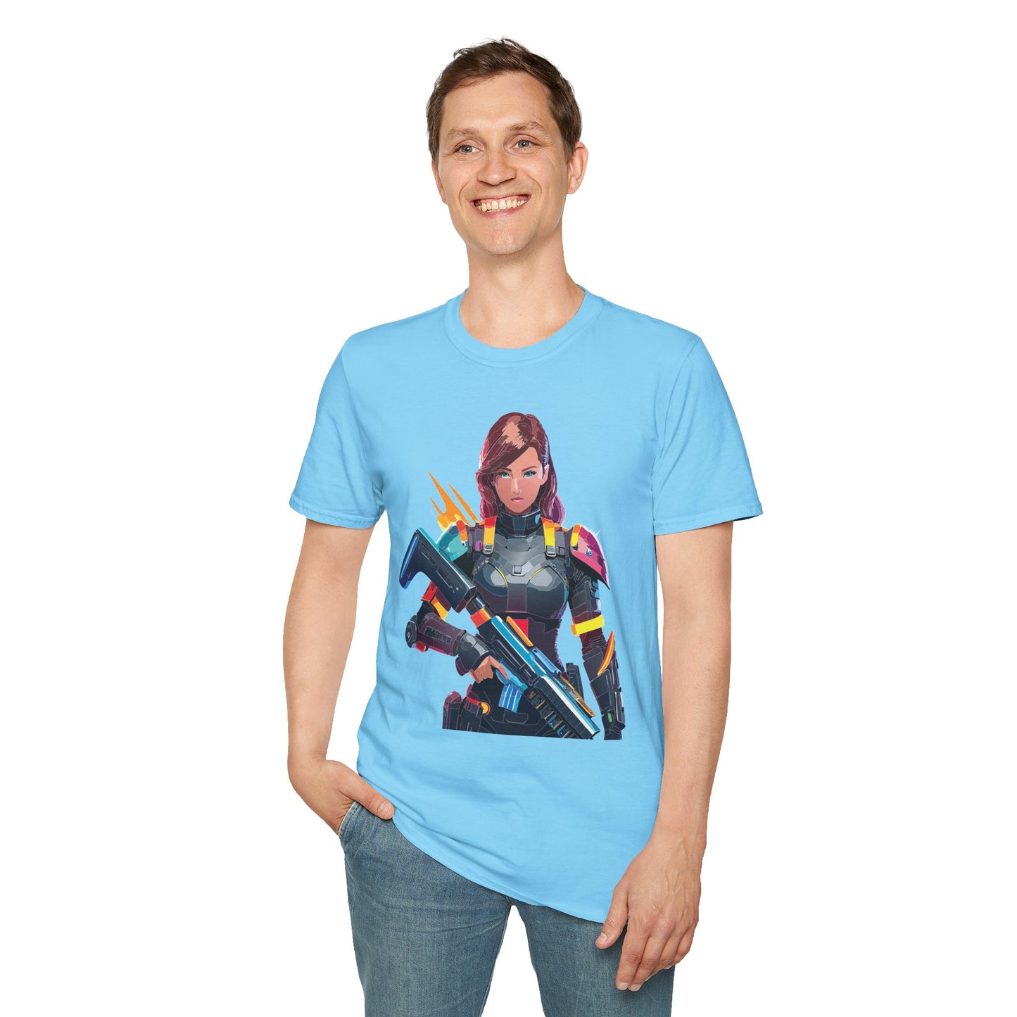 Warrior Shirt, Shirt with Warrior, T Shirt with Warrior, Warriors T Shirt