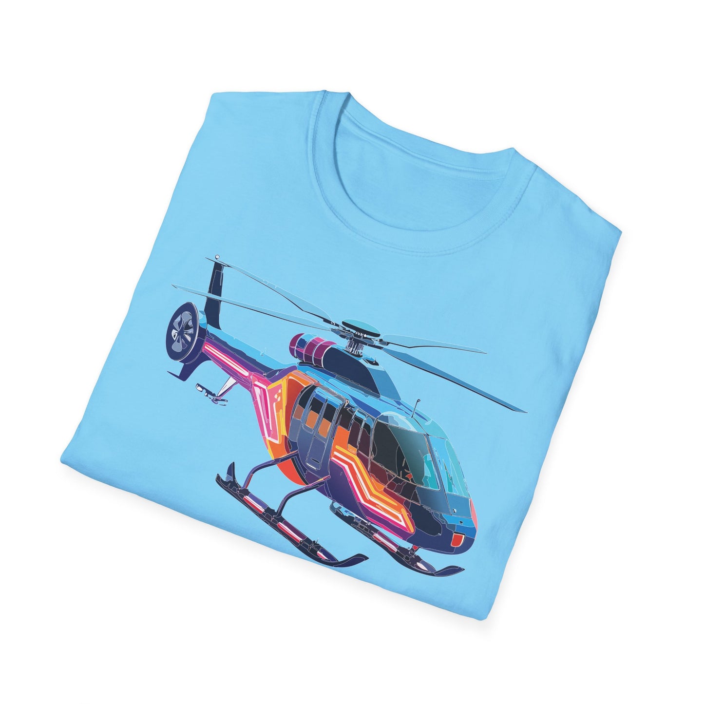 Chopper Shirt, Helicopter Shirt, Shirt with Helicopter, T Shirt with Chopper