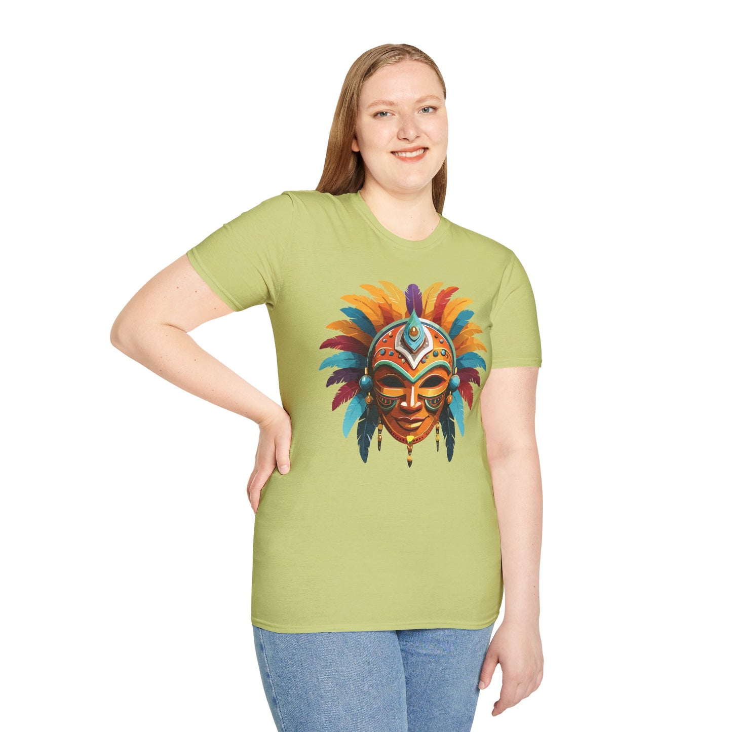 Mask Tee Shirt, Mask Shirt, Shirt with Mask, Masquerade Tees