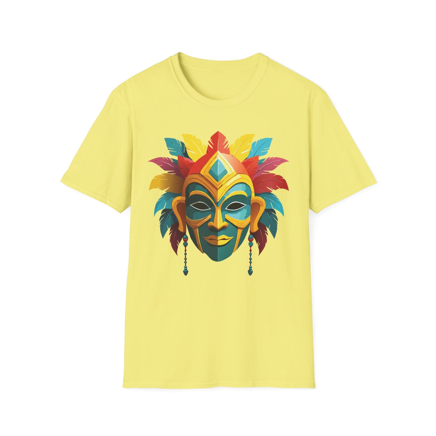 Mask Tee Shirt, Mask Shirt, Shirt with Mask, Masquerade Tees