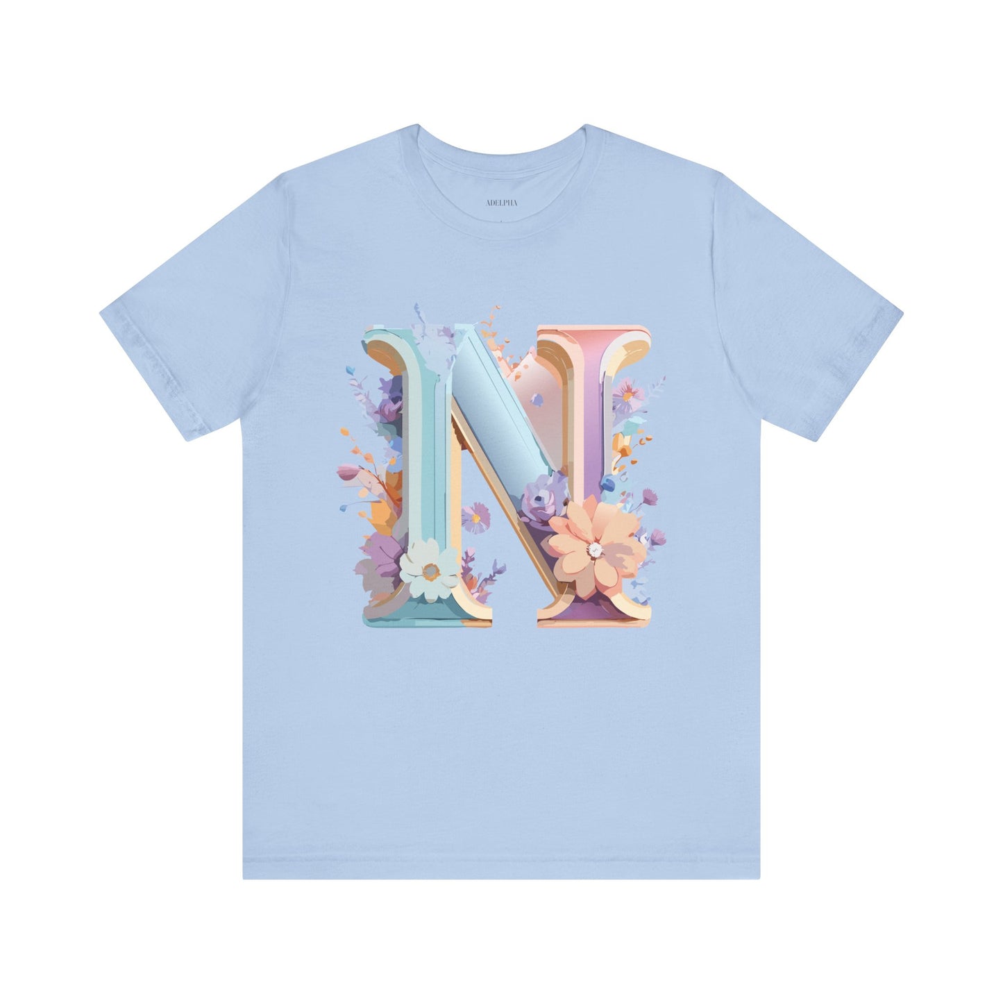 Letter Shirt, Letter N Shirt