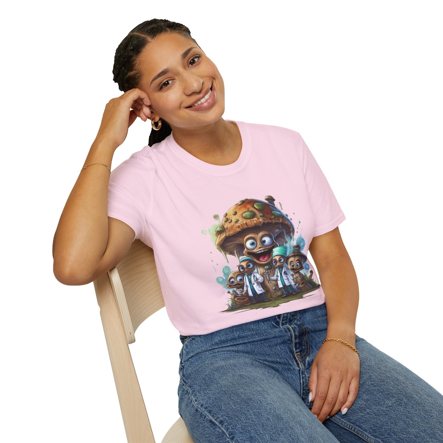 Mashroom Tee Shirt, Mashroom Shirt, Shirt with Funny Mashroom, Shirt with Fungus