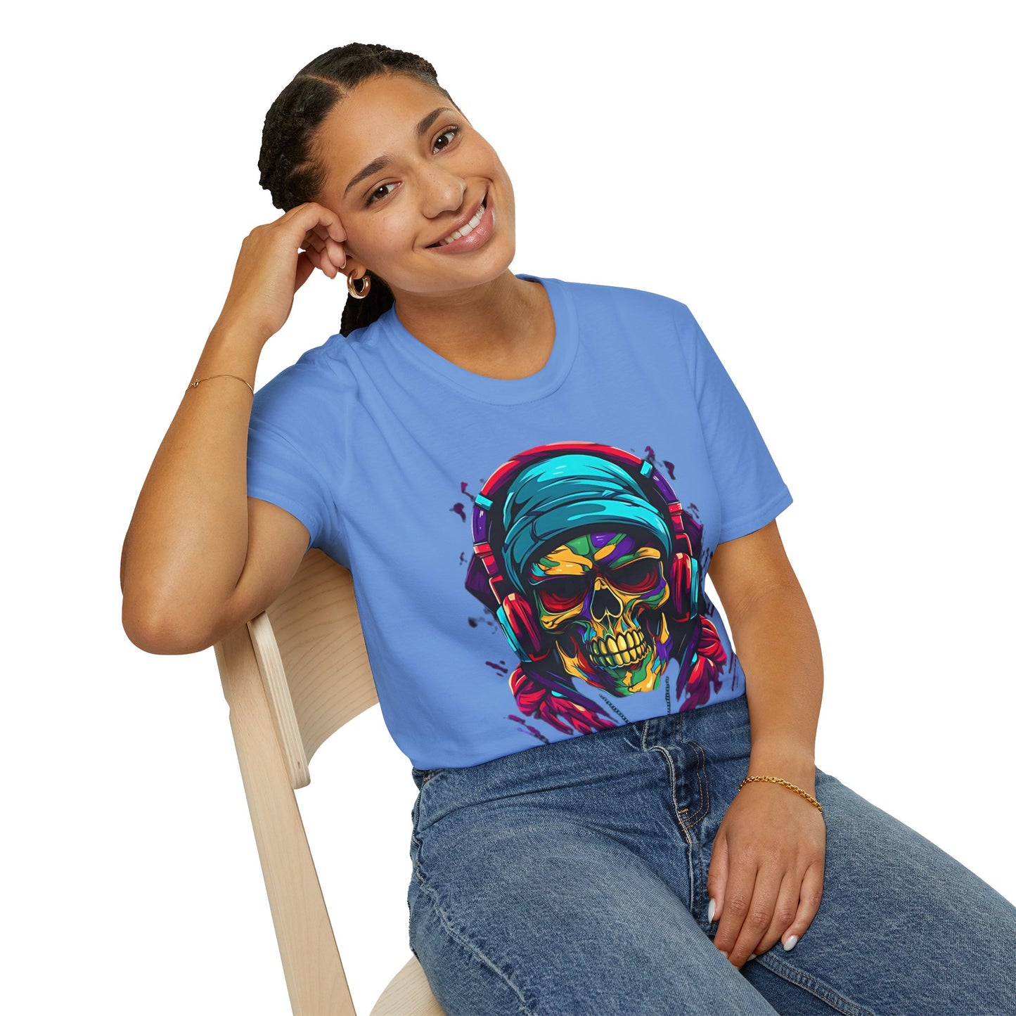 Skull Tee Shirt, Skeleton Shirt, Shirt with Skull, Shirt with Skeleton