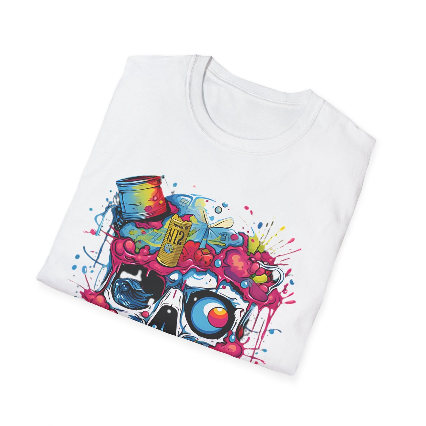 Skull Tee Shirt, Skeleton Shirt, Shirt with Skull, Shirt with Skeleton