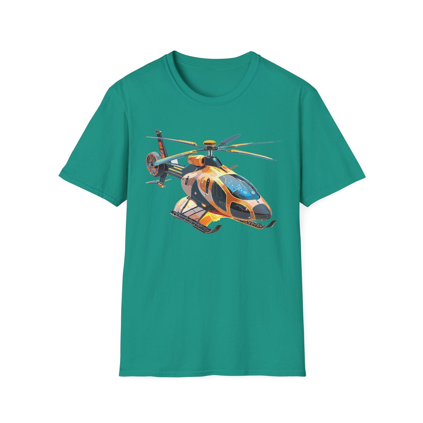 Chopper Shirt, Helicopter Shirt, Shirt with Helicopter, T Shirt with Chopper