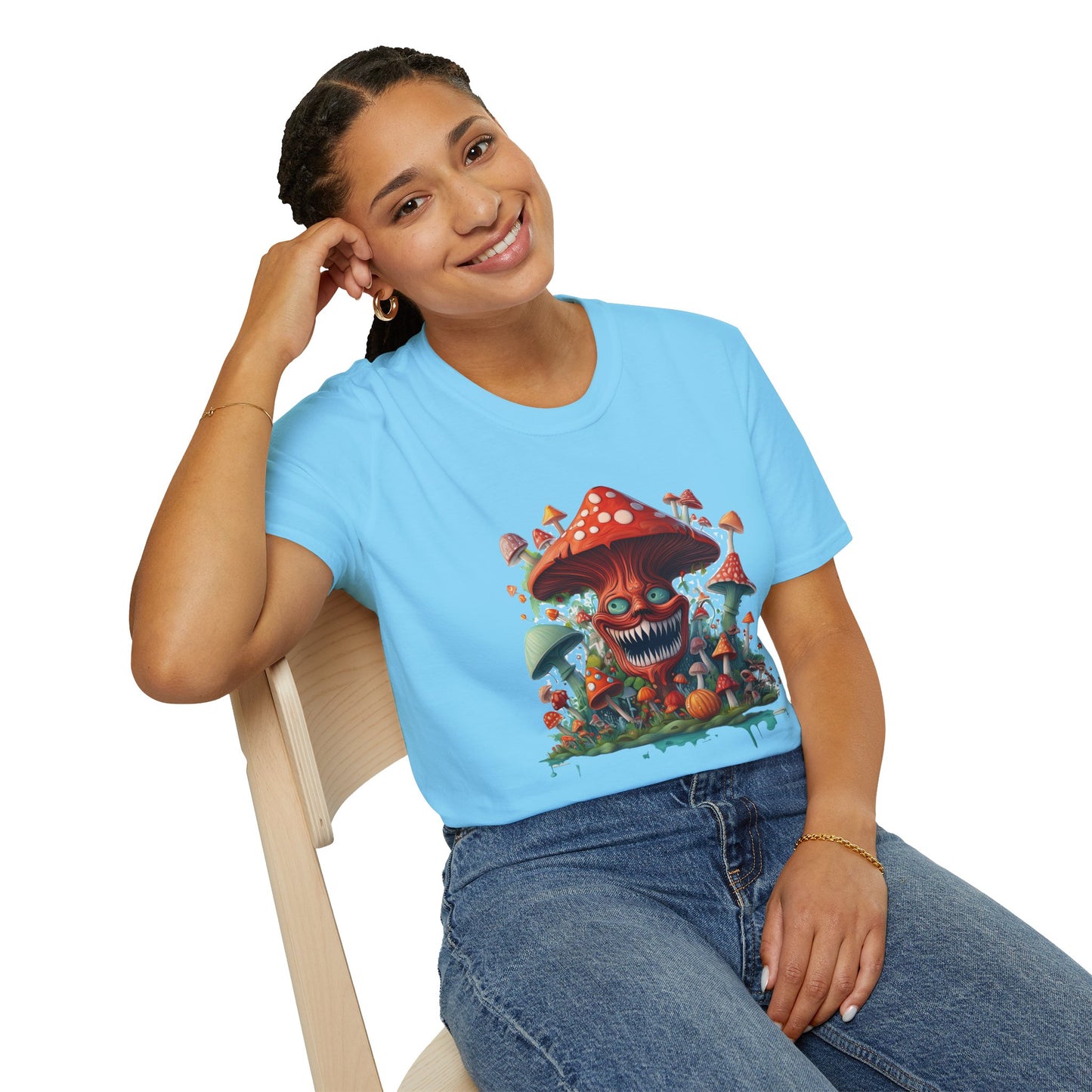 Mashroom Tee Shirt, Mashroom Shirt, Shirt with Funny Mashroom, Shirt with Fungus