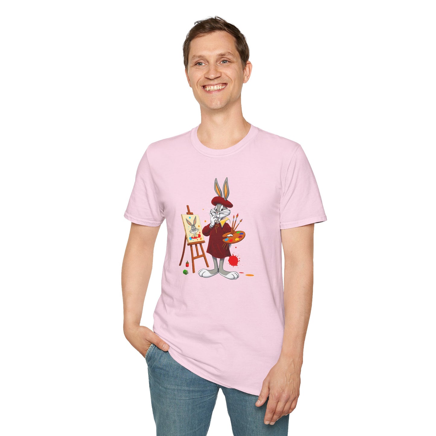 Bugs Bunny Shirt, Bugs Bunny T Shirt, Shirt with Bugs Bunny, T Shirt with Cartoon, Cartoon on T Shirt, Animation Shirt
