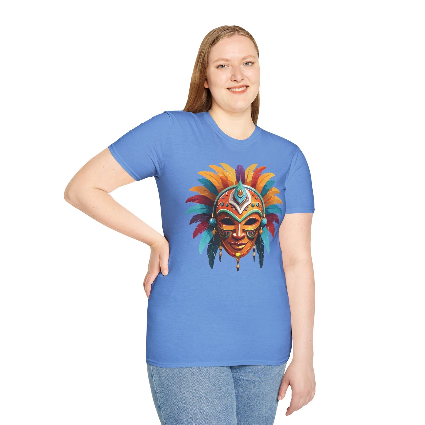 Mask Tee Shirt, Mask Shirt, Shirt with Mask, Masquerade Tees