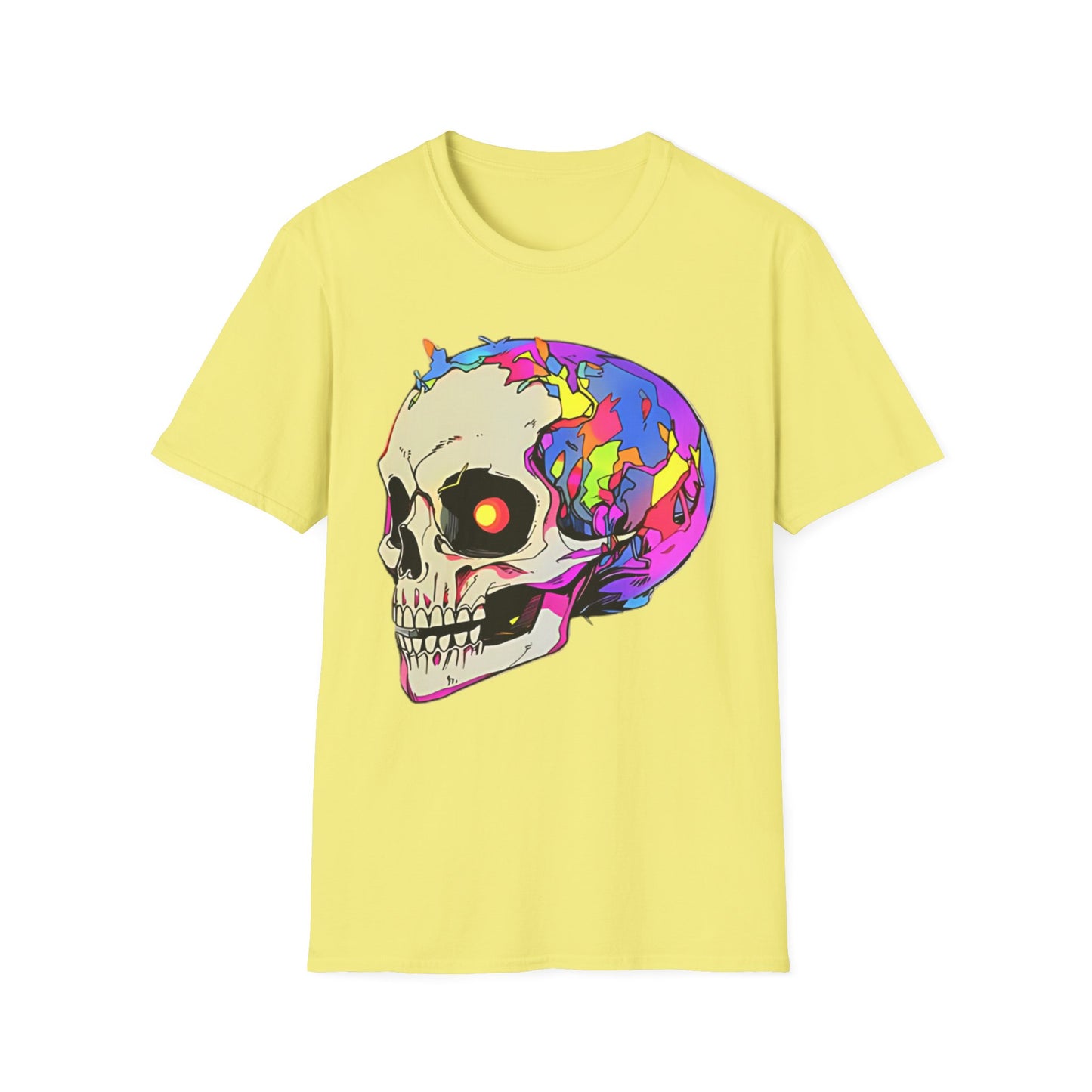 Skull Tee Shirt, Skeleton Shirt, Shirt with Skull, Shirt with Skeleton