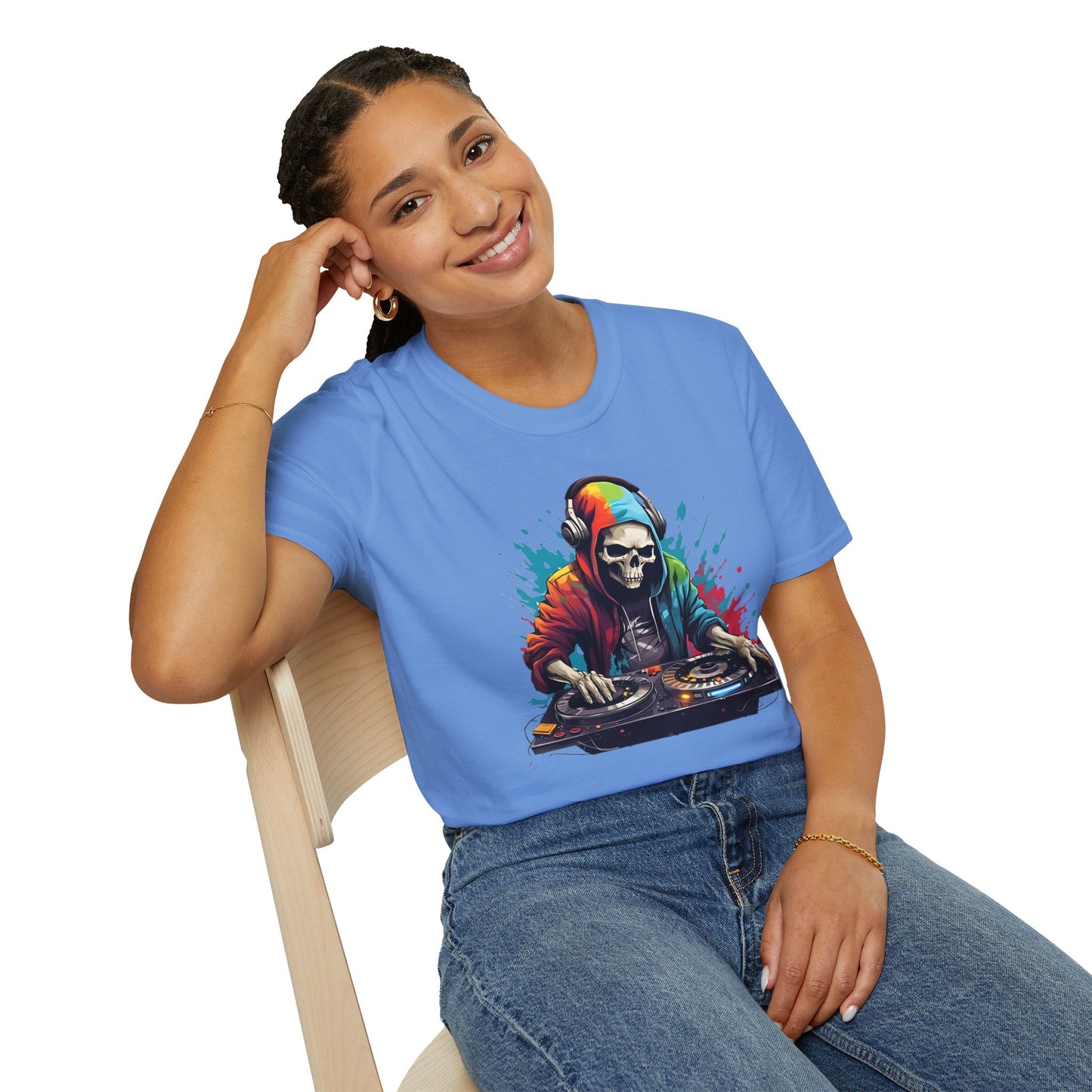 Skull Tee Shirt, Skeleton Shirt, Shirt with Skull, Shirt with Skeleton