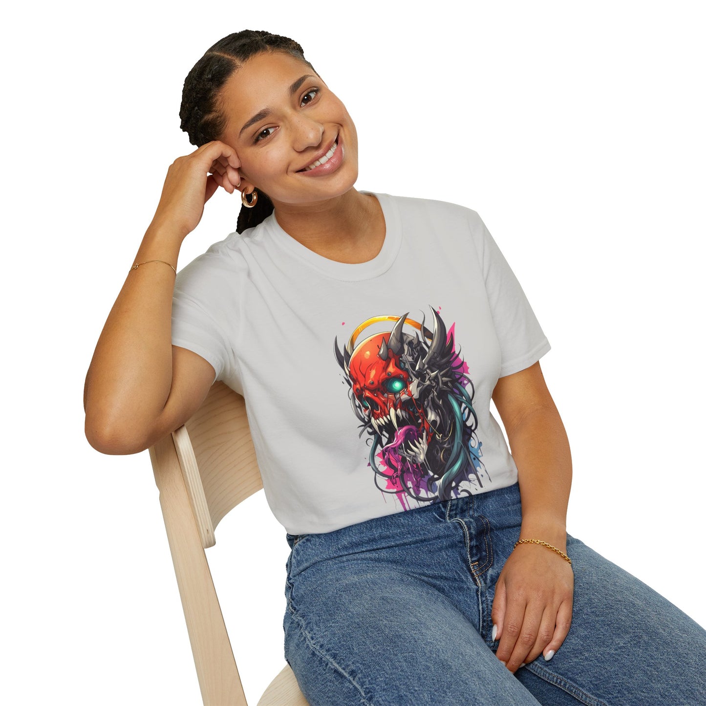 Skull Tee Shirt, Skeleton Shirt, Shirt with Skull, Shirt with Skeleton