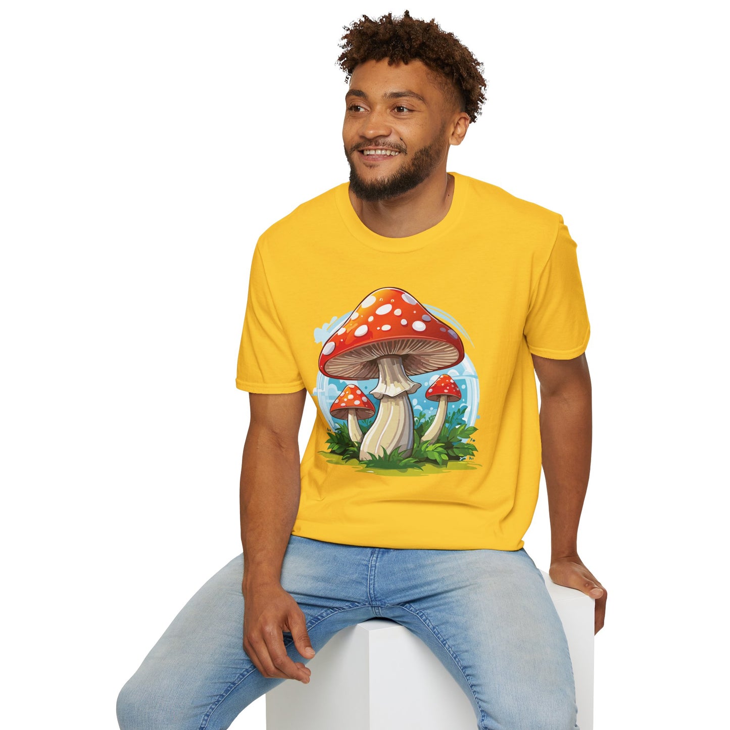 Mashroom Tee Shirt, Mashroom Shirt, Shirt with Funny Mashroom, Shirt with Fungus