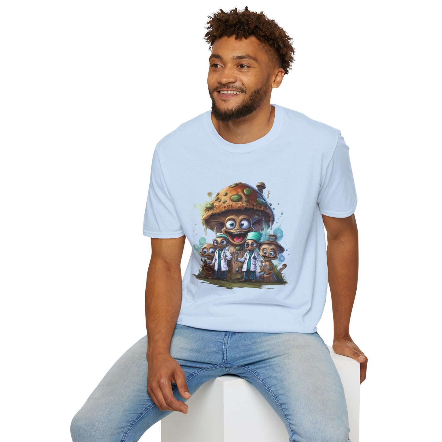 Mashroom Tee Shirt, Mashroom Shirt, Shirt with Funny Mashroom, Shirt with Fungus