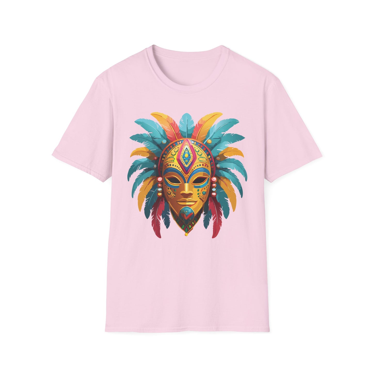 Mask Tee Shirt, Mask Shirt, Shirt with Mask, Masquerade Tees