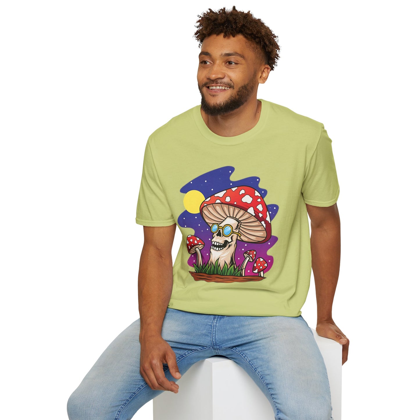 Mashroom Tee Shirt, Mashroom Shirt, Shirt with Funny Mashroom, Shirt with Fungus