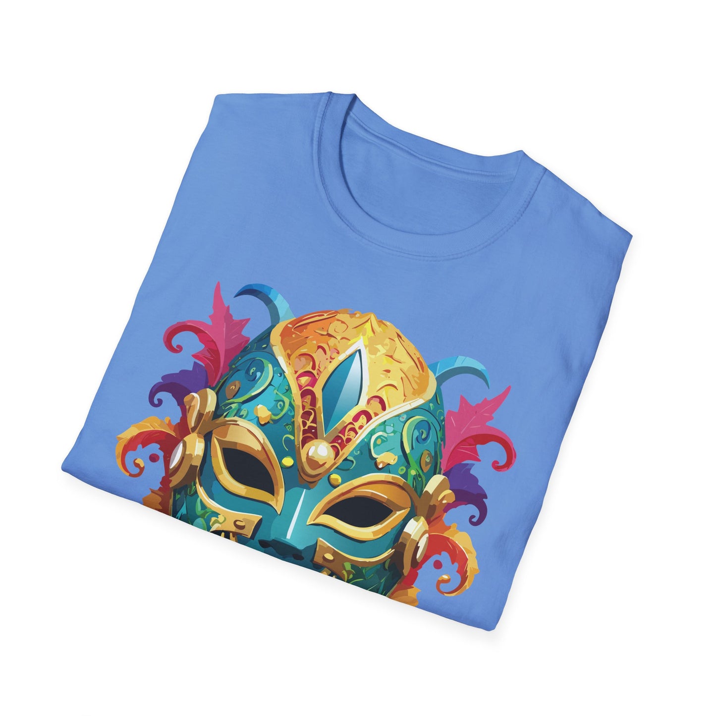 Mask Tee Shirt, Mask Shirt, Shirt with Mask, Masquerade Tees