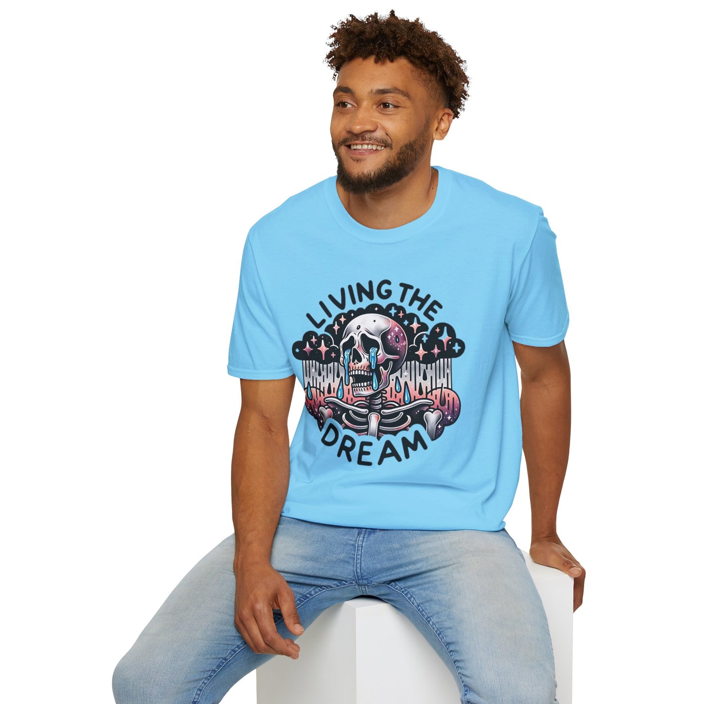 Skull Tee Shirt, Skeleton Shirt, Shirt with Skull, Shirt with Skeleton