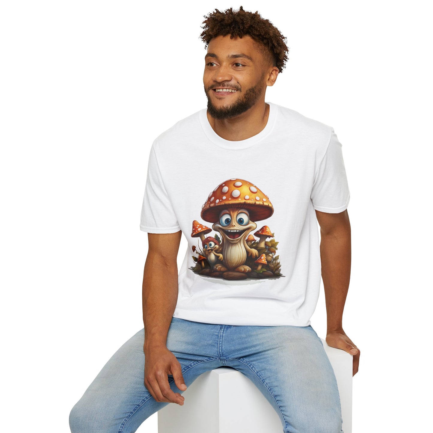 Mashroom Tee Shirt, Mashroom Shirt, Shirt with Funny Mashroom, Shirt with Fungus