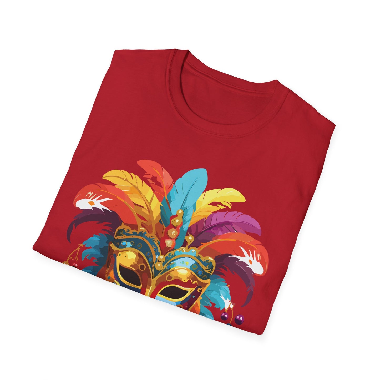Mask Tee Shirt, Mask Shirt, Shirt with Mask, Masquerade Tees