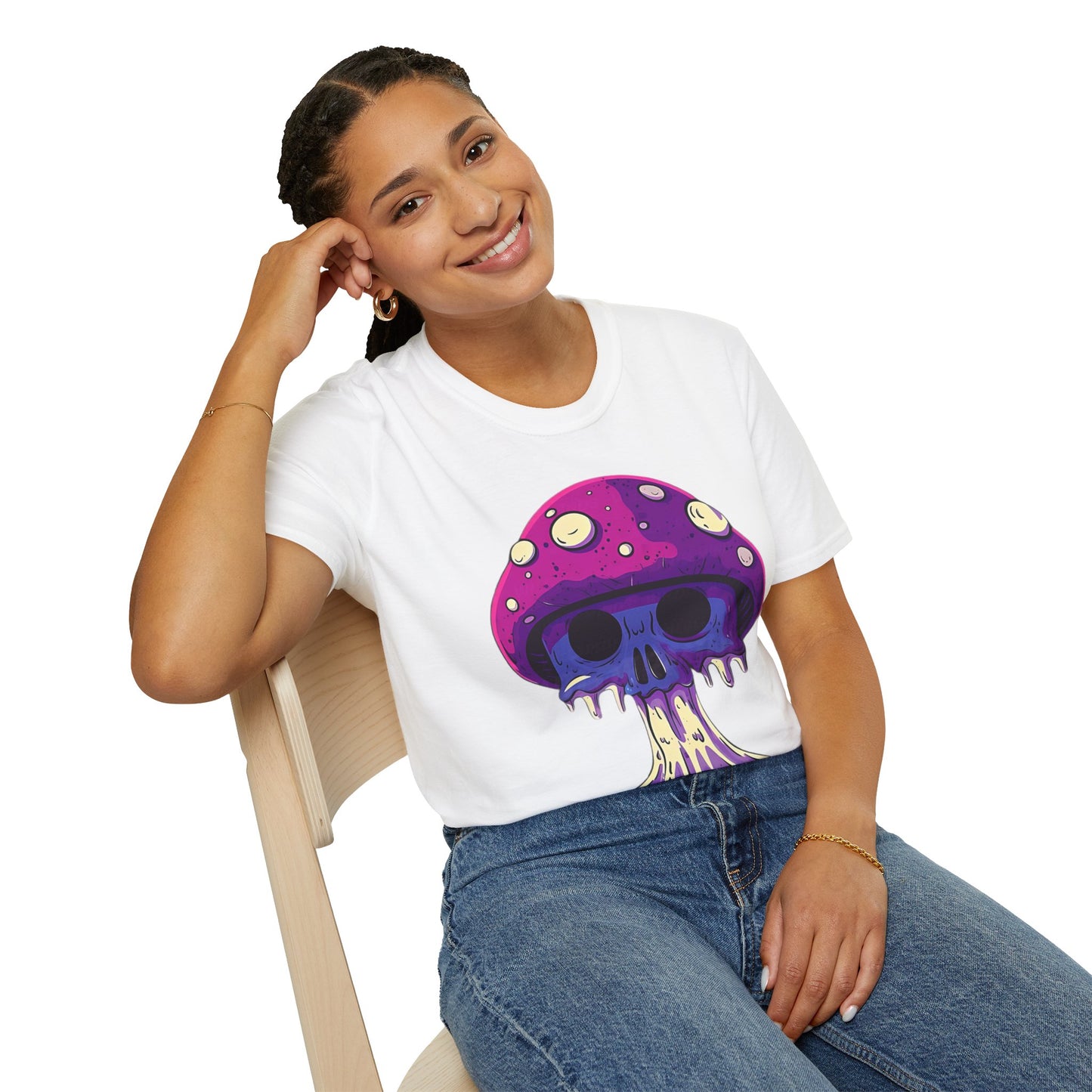 Mashroom Tee Shirt, Mashroom Shirt, Shirt with Funny Mashroom, Shirt with Fungus
