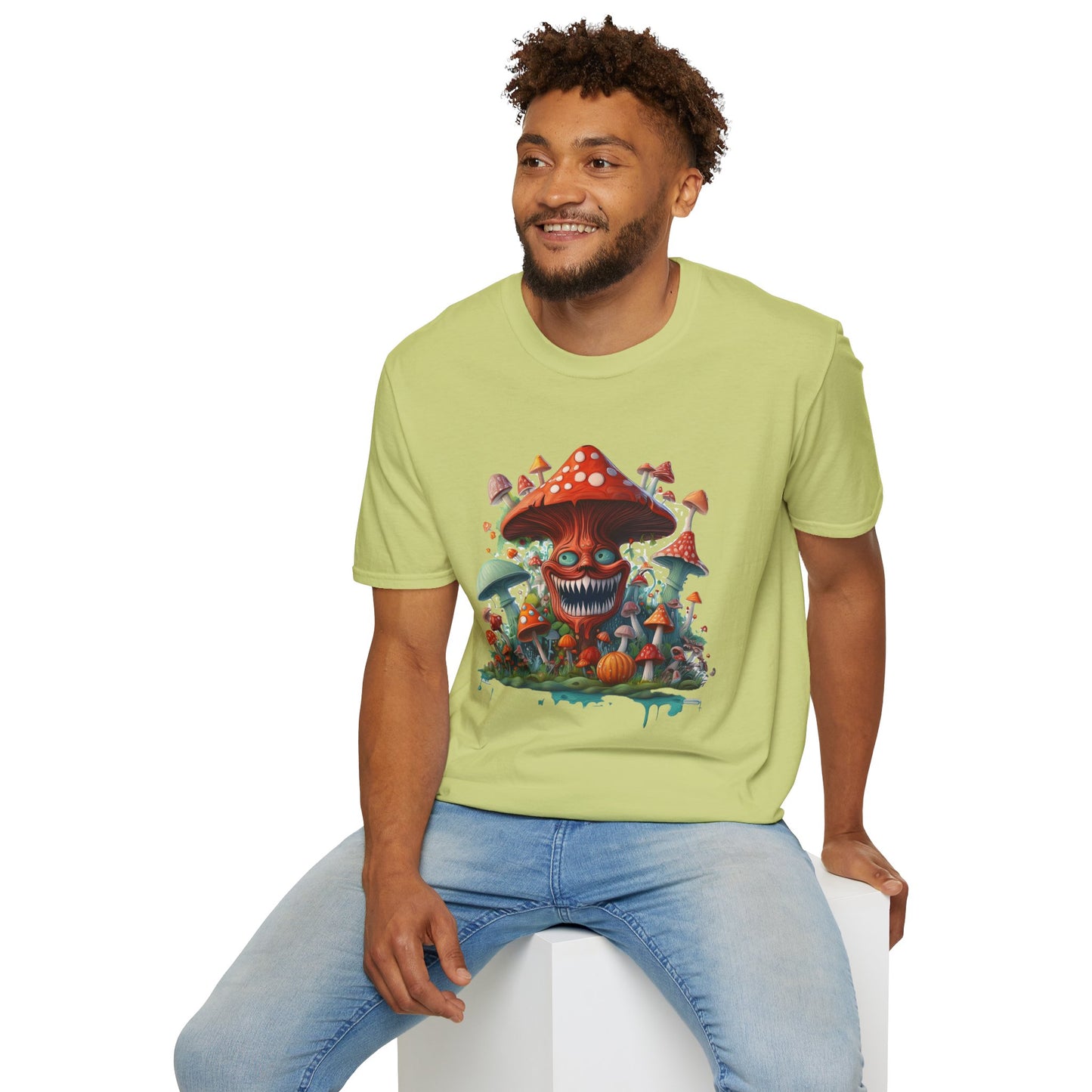 Mashroom Tee Shirt, Mashroom Shirt, Shirt with Funny Mashroom, Shirt with Fungus