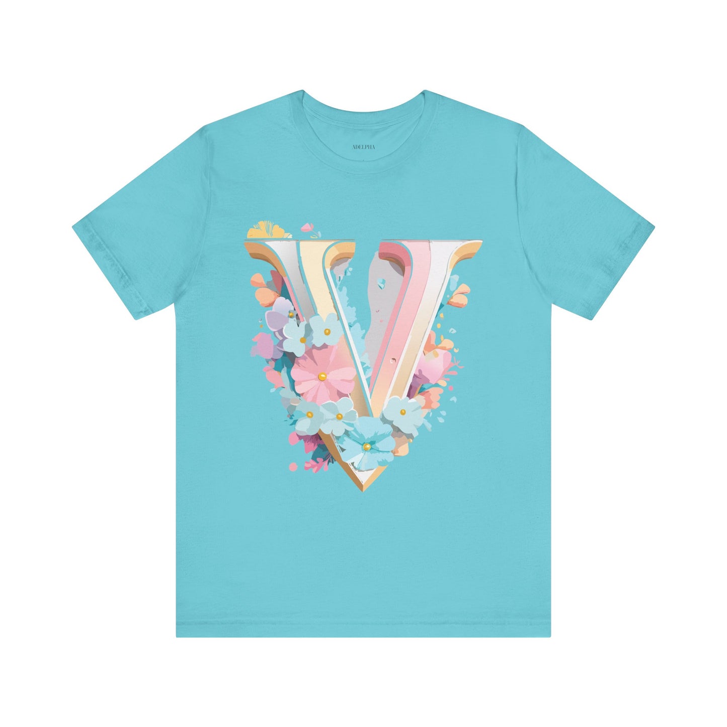 Letter Shirt, Letter V Shirt