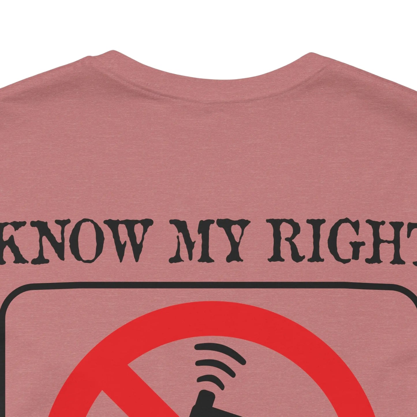 Tee Shirt with RED STAMP - Bad Galaxy