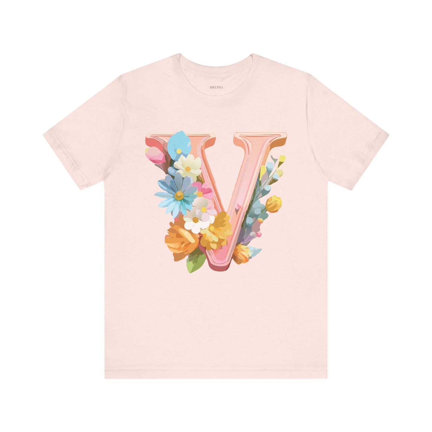 Letter Shirt, Letter V Shirt