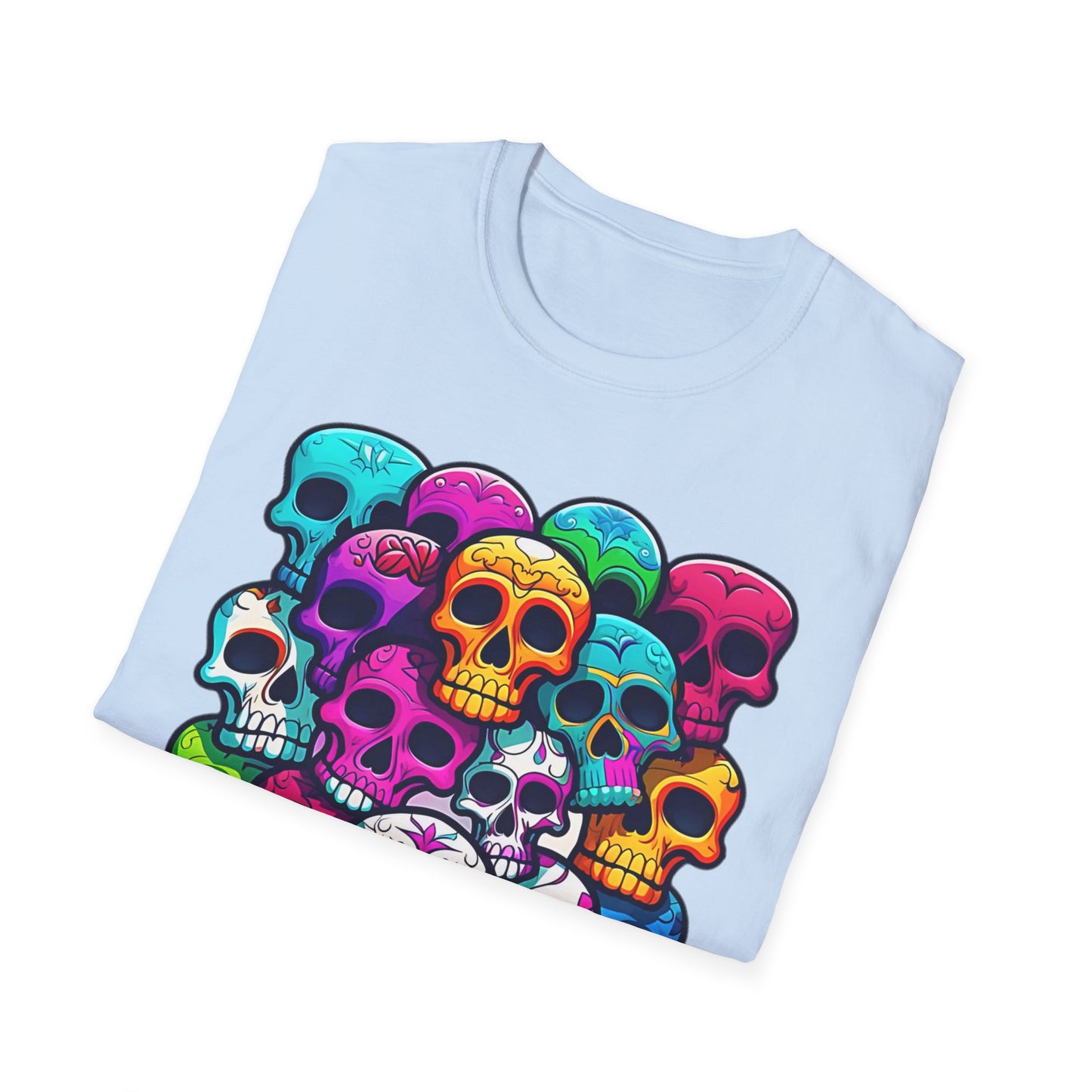 Skull Tee Shirt, Skeleton Shirt, Shirt with Skull, Shirt with Skeleton