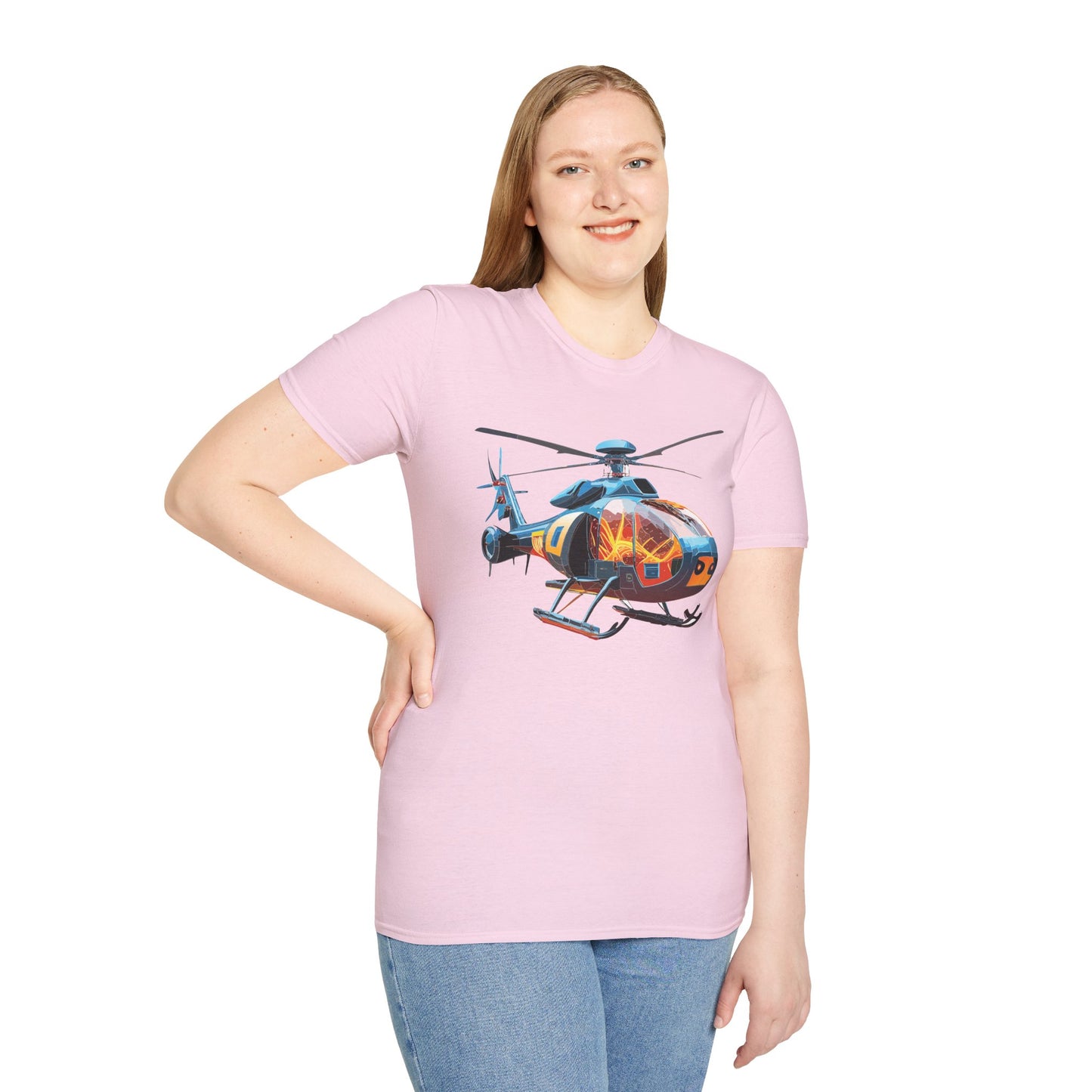 Chopper Shirt, Helicopter Shirt, Shirt with Helicopter, T Shirt with Chopper