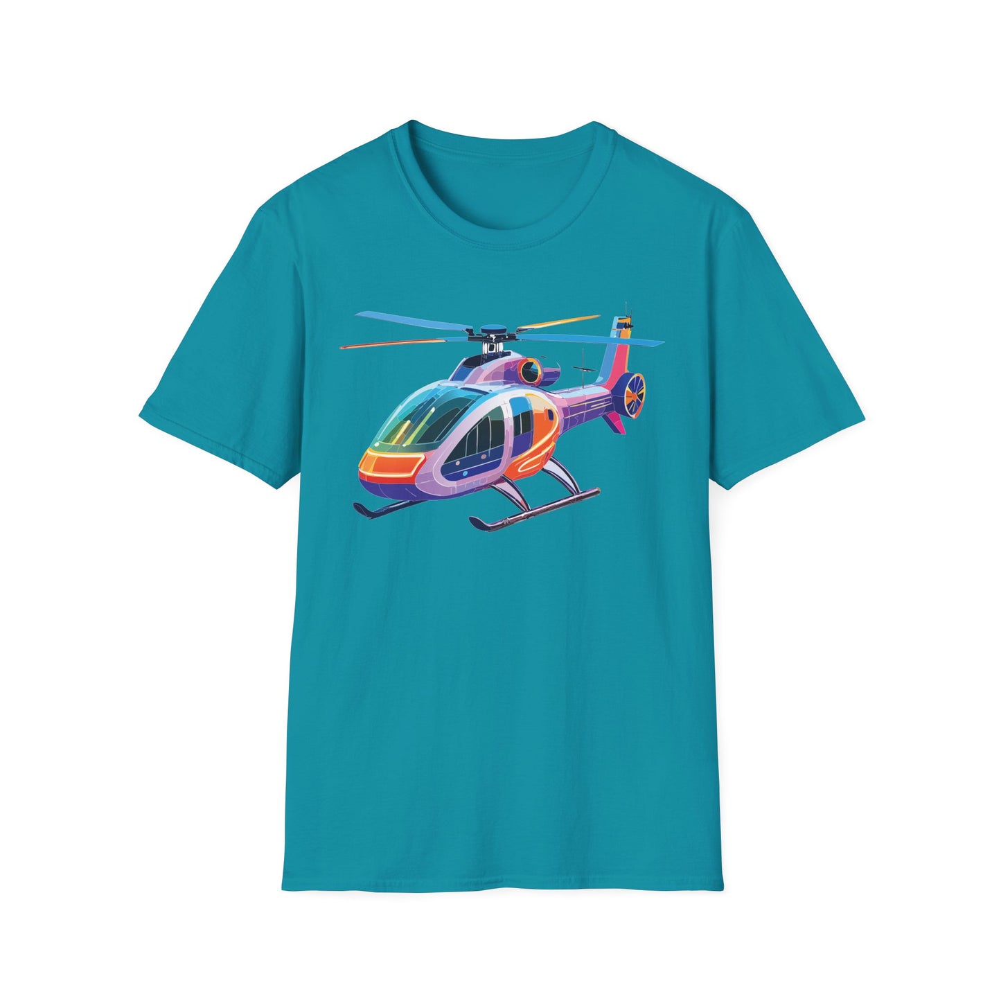 Chopper Shirt, Helicopter Shirt, Shirt with Helicopter, T Shirt with Chopper