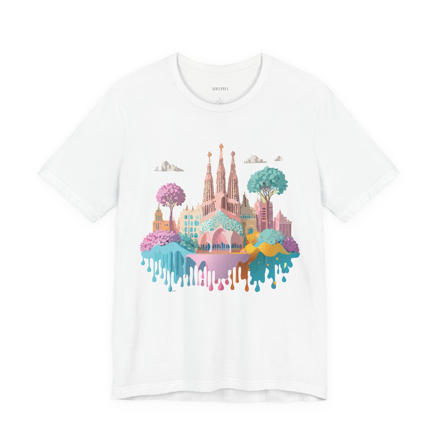 Tourist Shirt, Shirt with Barcelona