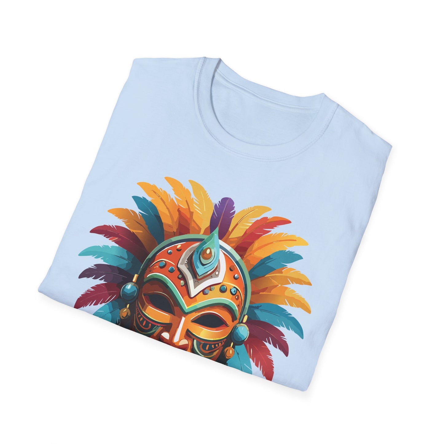 Mask Tee Shirt, Mask Shirt, Shirt with Mask, Masquerade Tees