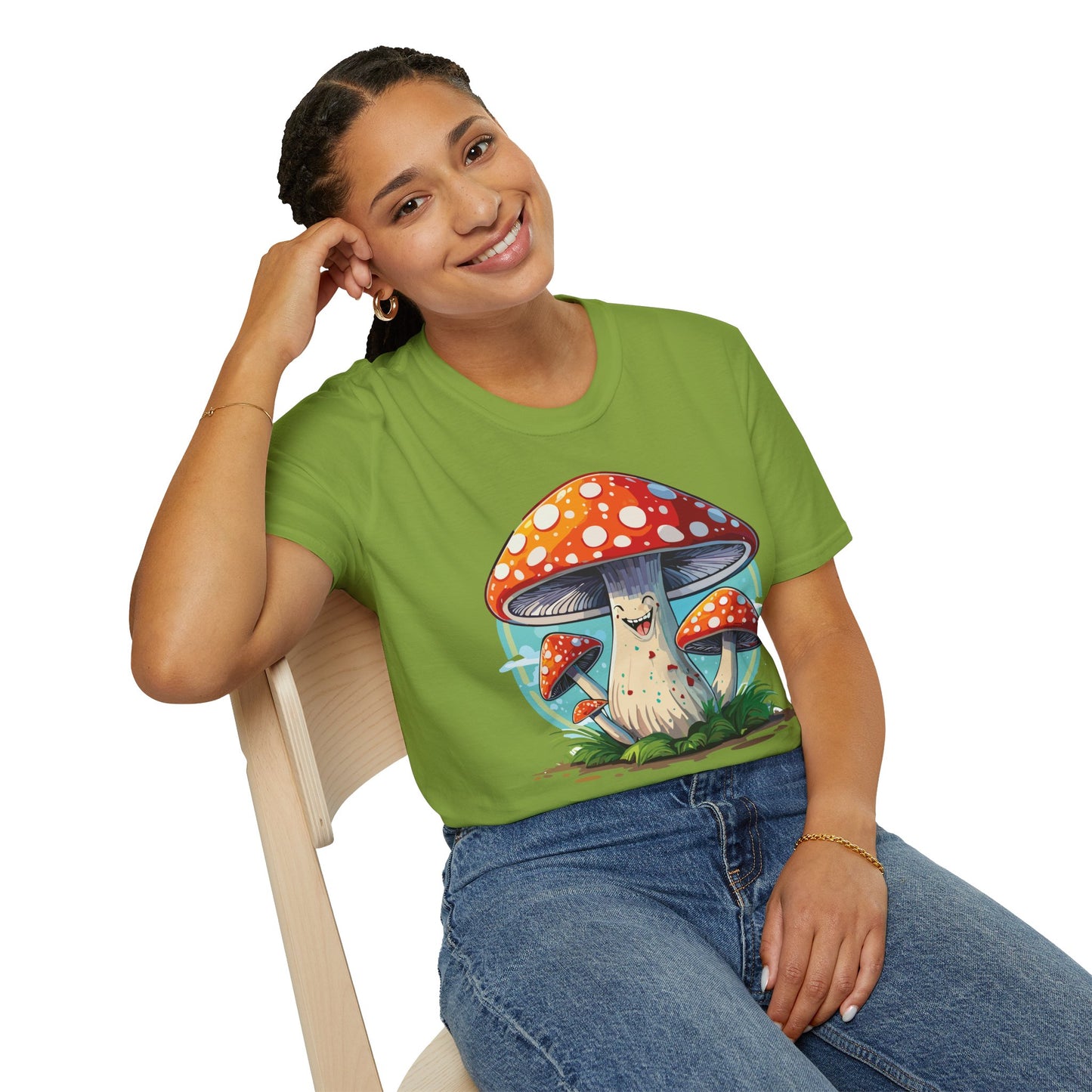 Mashroom Tee Shirt, Mashroom Shirt, Shirt with Funny Mashroom, Shirt with Fungus