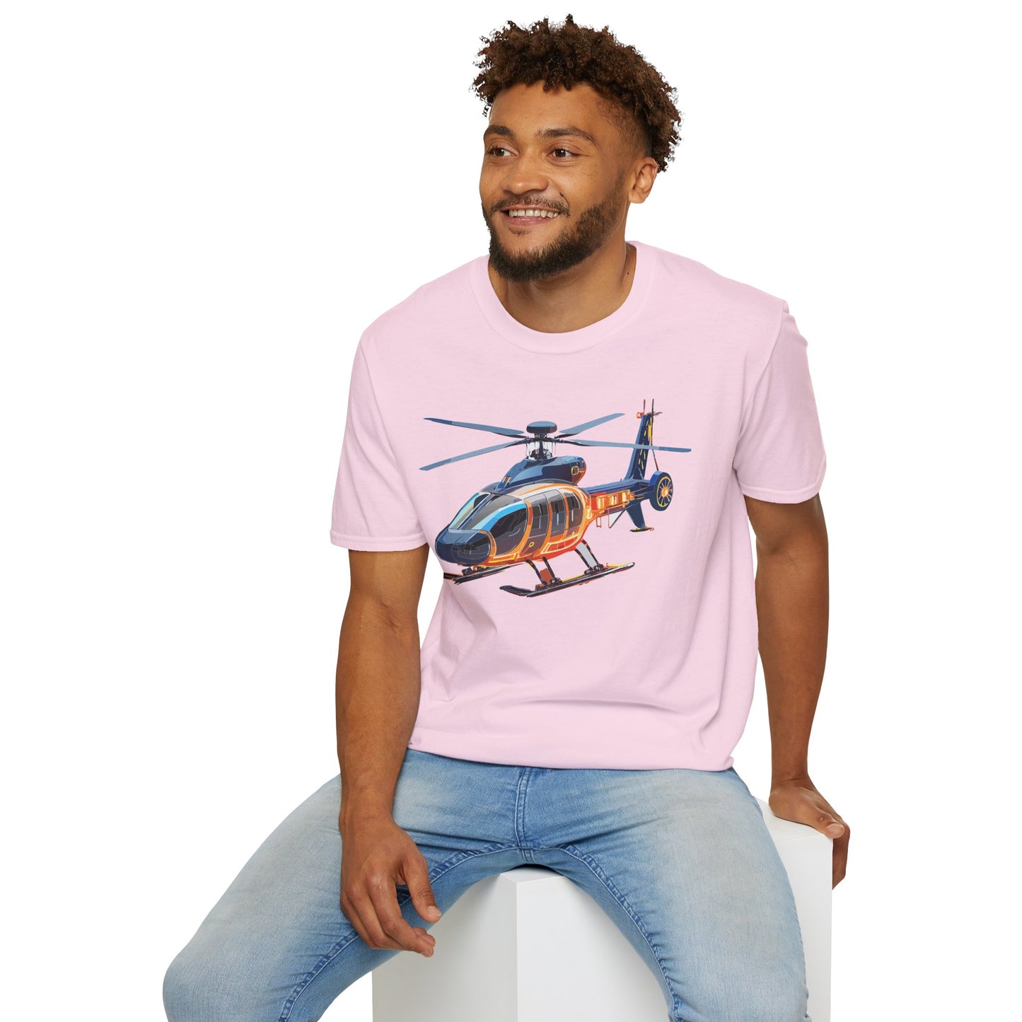 Chopper Shirt, Helicopter Shirt, Shirt with Helicopter, T Shirt with Chopper