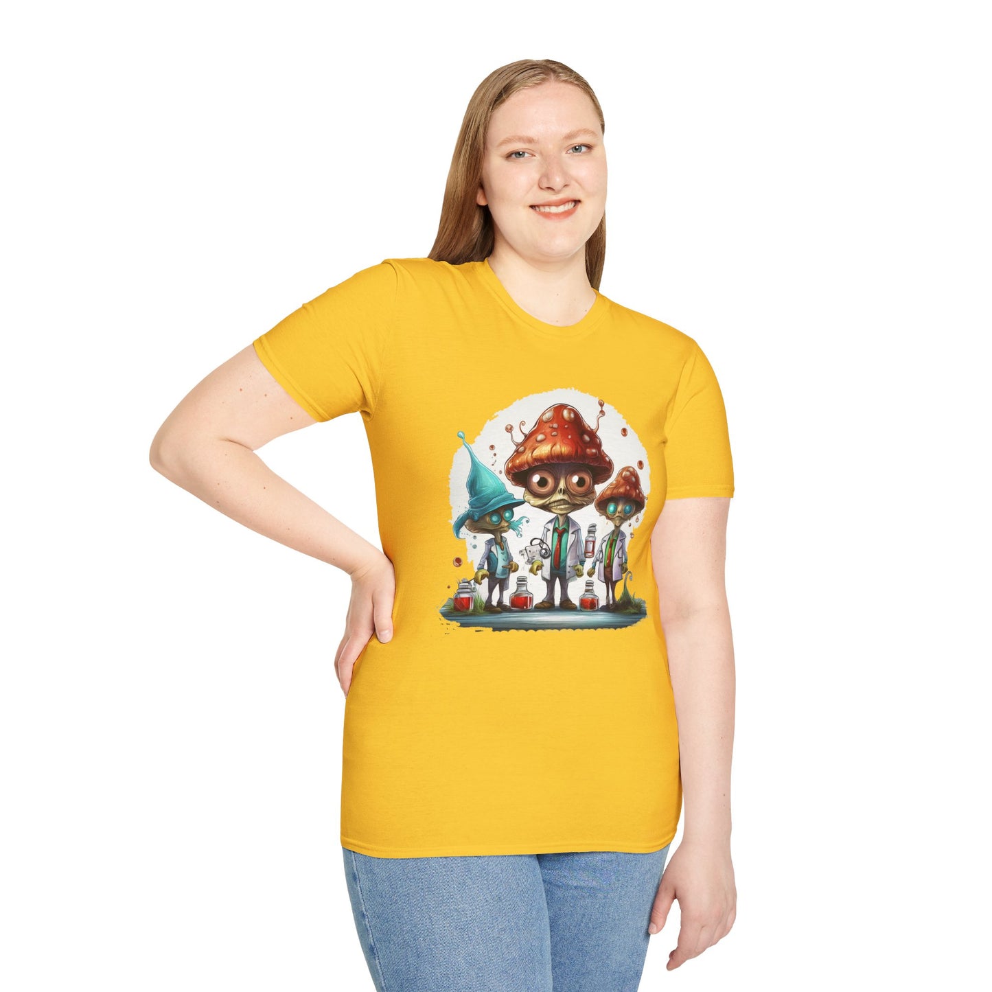 Mashroom Tee Shirt, Mashroom Shirt, Shirt with Funny Mashroom, Shirt with Fungus
